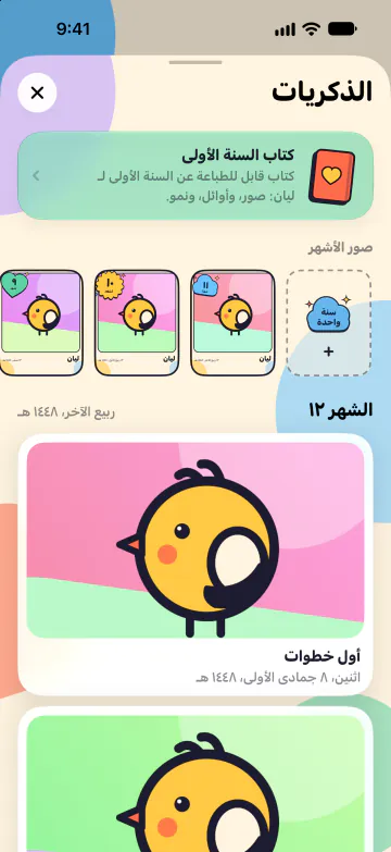 سنة كاملة من الأوائل