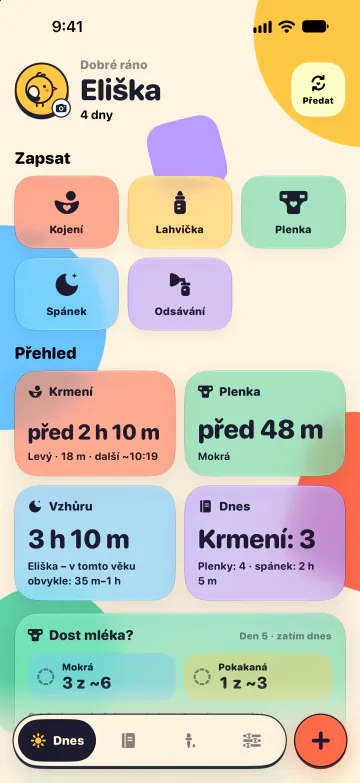 Kontroly novorozence za vás