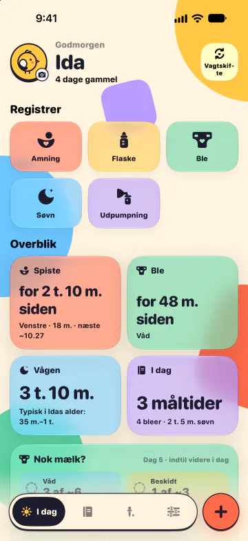 Nyfødt-tjek, klaret for dig