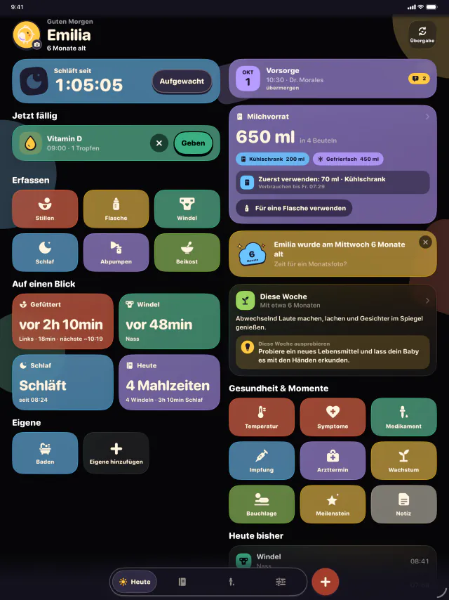 iPad · Sanft um 3 Uhr nachts