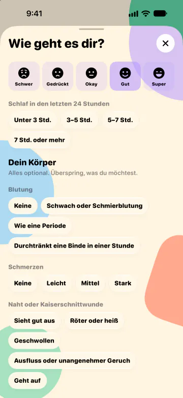 Ein Check-in für dich