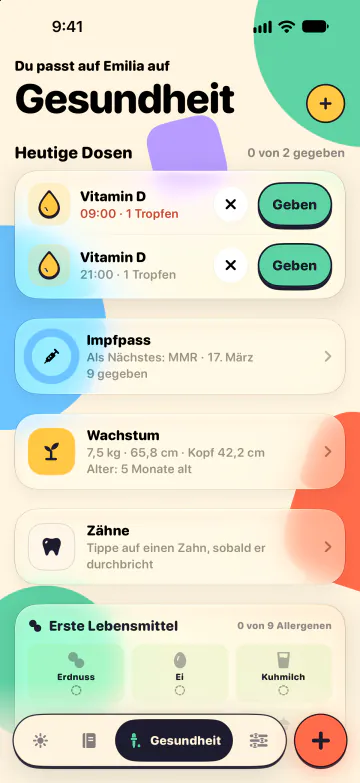 Medikamente und Arzttermine