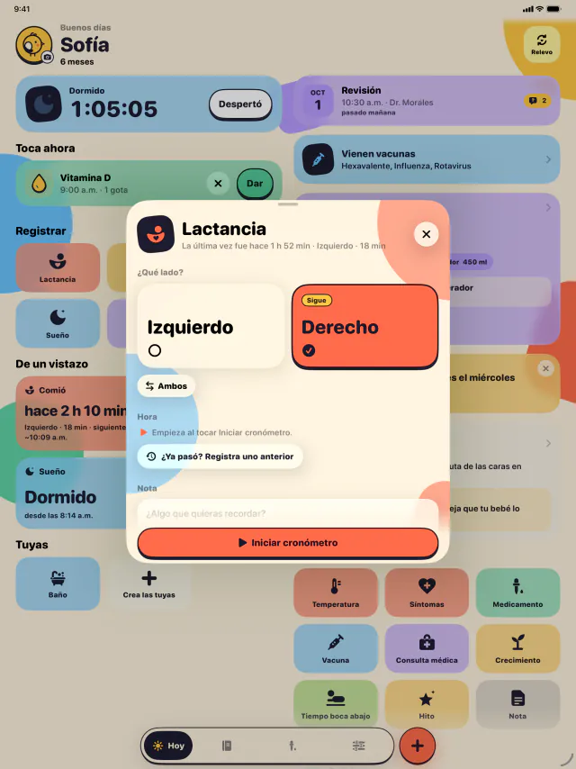 iPad · Sabe siempre qué lado sigue
