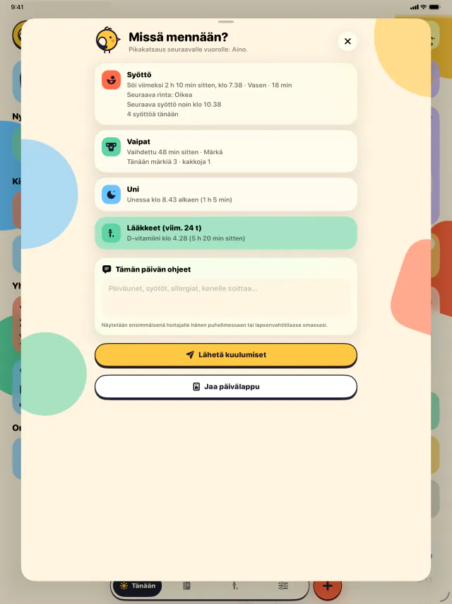 iPad · Molemmat vanhemmat ajan tasalla