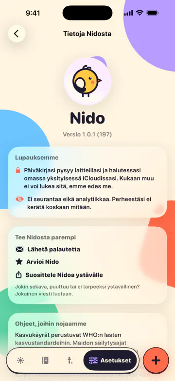 Ei mainoksia. Ei tiliä.