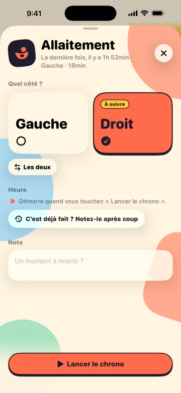 Toujours savoir quel côté donner