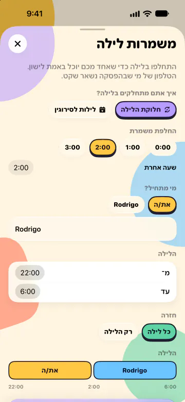 משמרות לילה