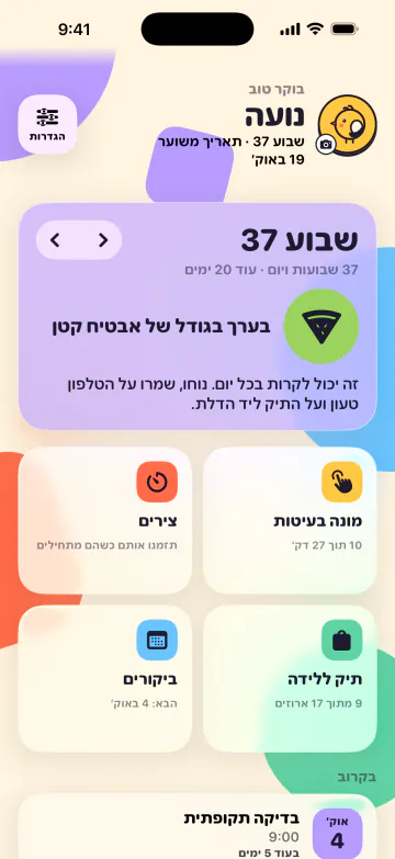 מחכים לתינוק? מתחילים כאן