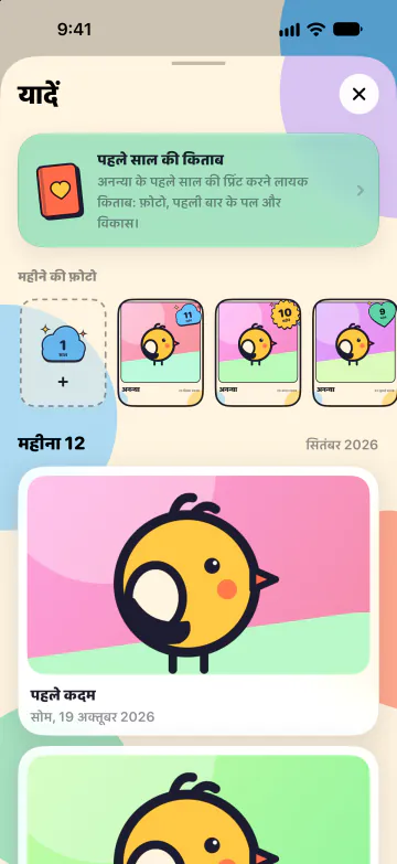 पहली बार वाले पलों का पूरा साल