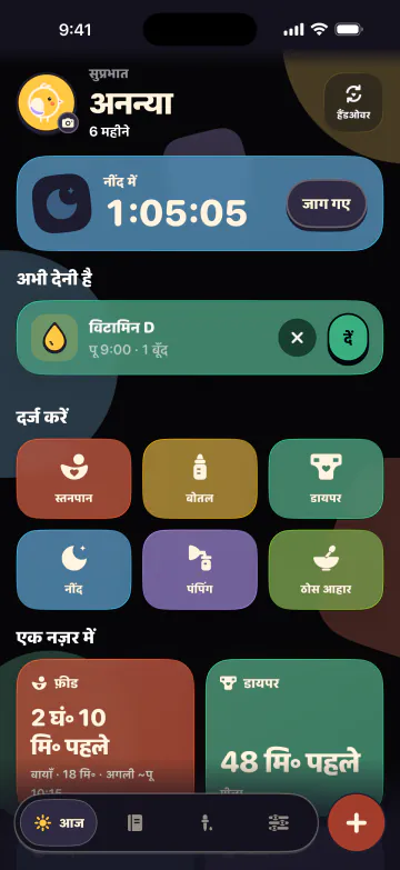 रात 3 बजे आँखों पर हल्का