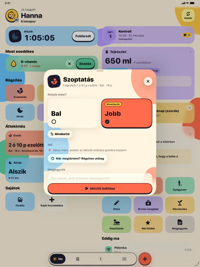iPad · Mindig tudod, melyik oldal jön