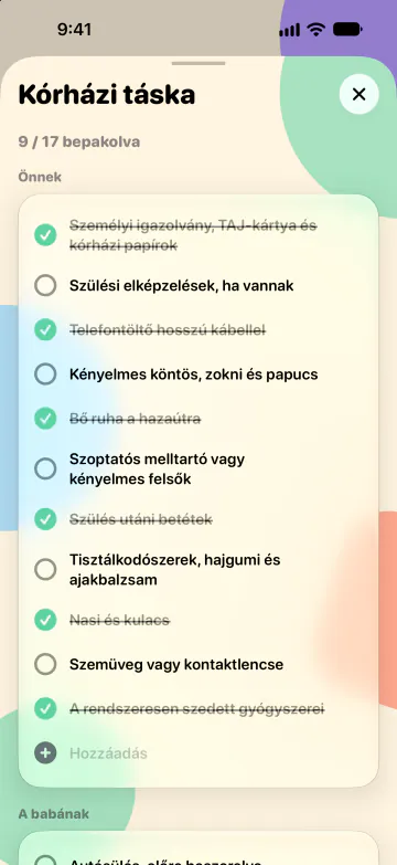 Kórházi táska