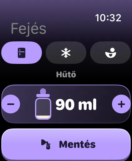 Fejés a tejkészletbe