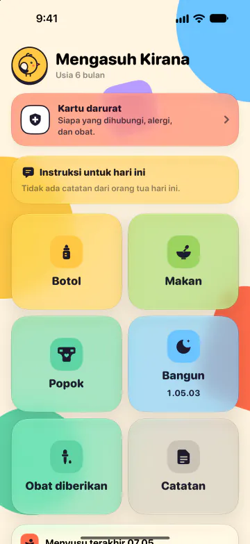 Mode pengasuh
