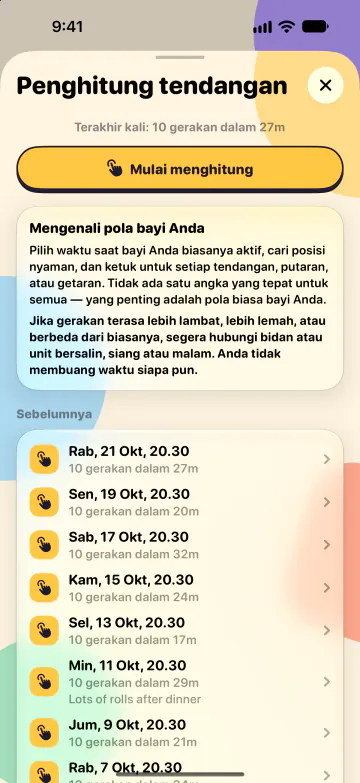 Penghitung tendangan