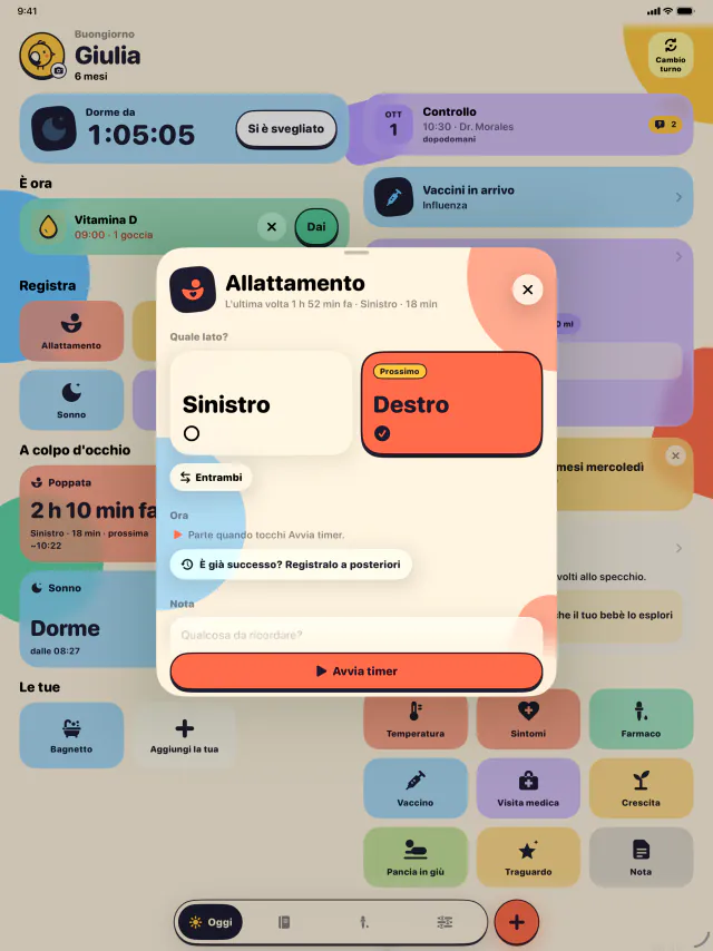 iPad · Sai sempre da che lato iniziare