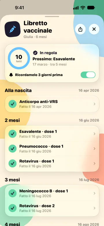 Libretto vaccinale
