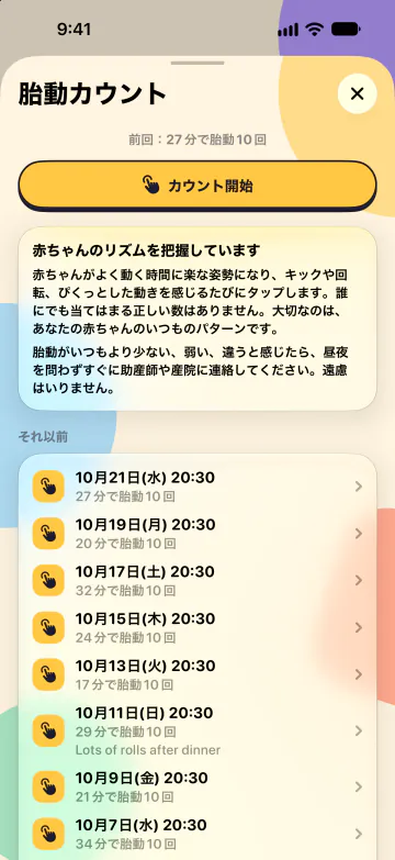 胎動カウント