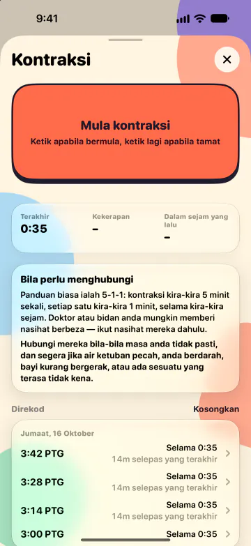Pemasa kontraksi
