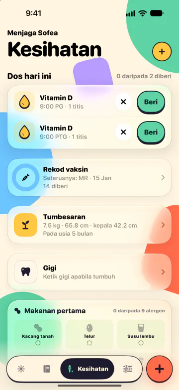 Ubat dan lawatan doktor
