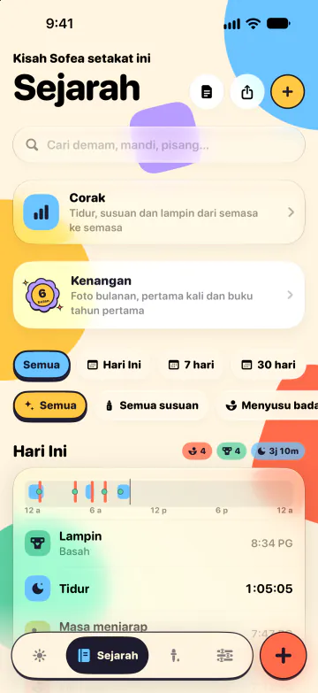 Sejarah dan carian