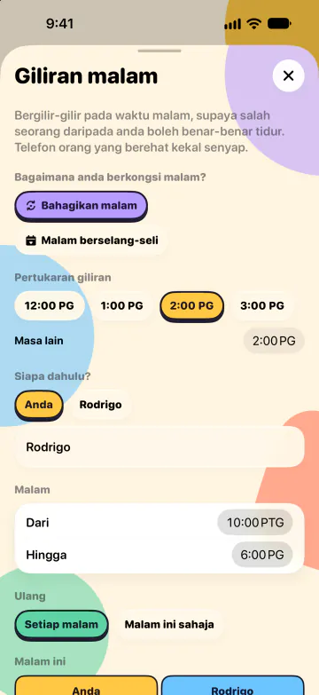 Giliran malam