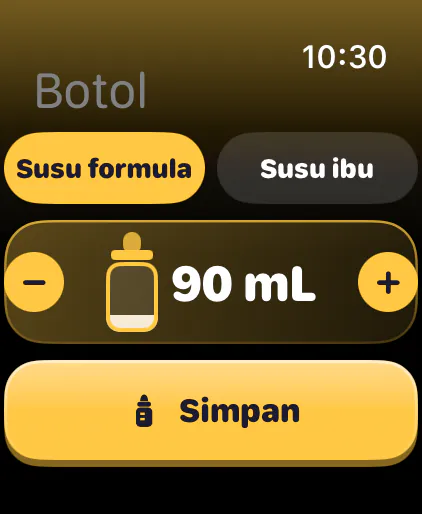 Mencatat botol