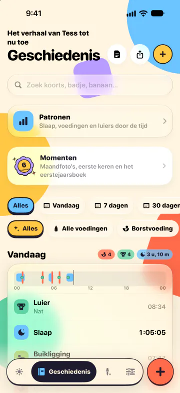 Geschiedenis en zoeken