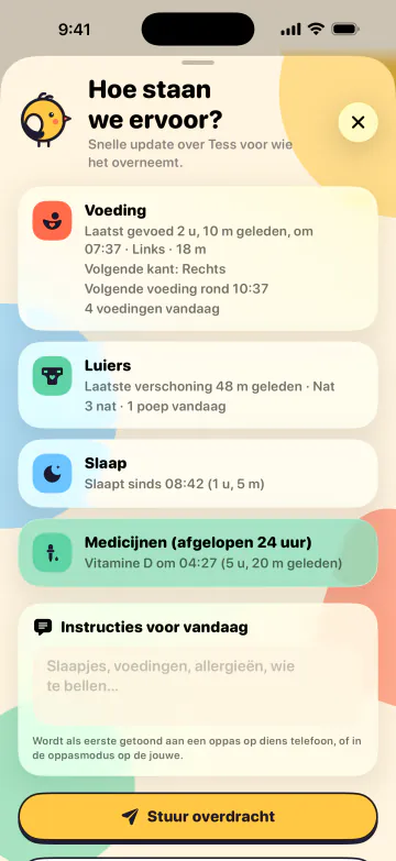 Beide ouders altijd op de hoogte
