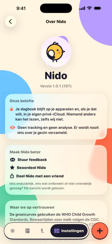 Geen advertenties. Geen account.