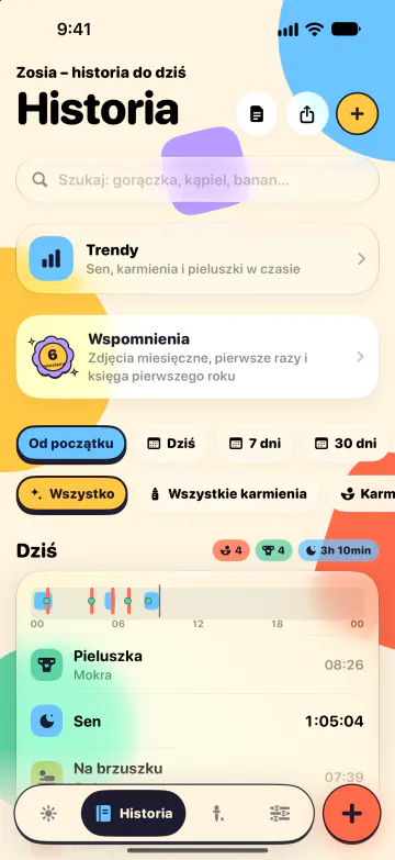 Historia i wyszukiwanie