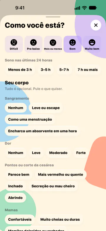 Um check-in para você