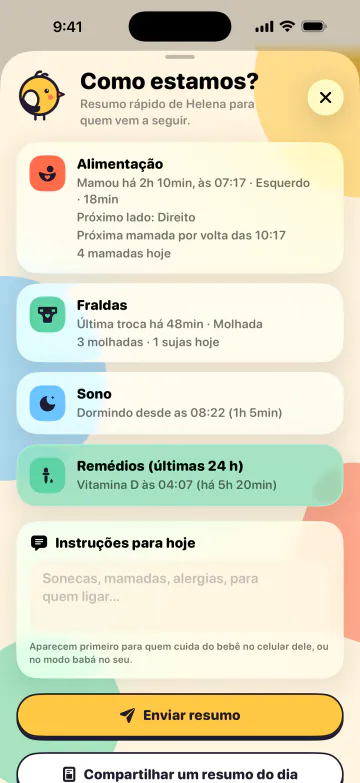 Os dois sempre em sintonia