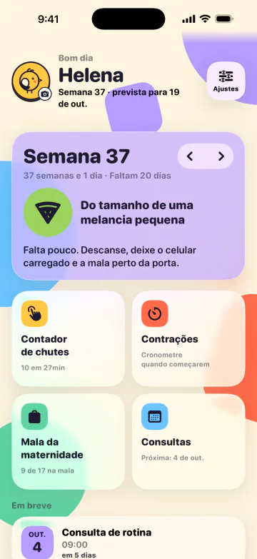Esperando um bebê? Comece aqui