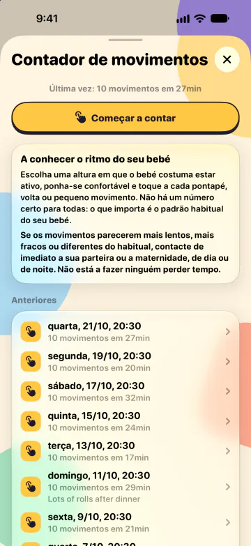 Contador de movimentos