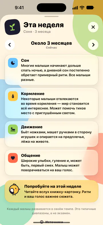 Чего ждать, неделя за неделей