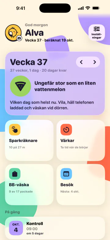 Väntar ni barn? Börja här