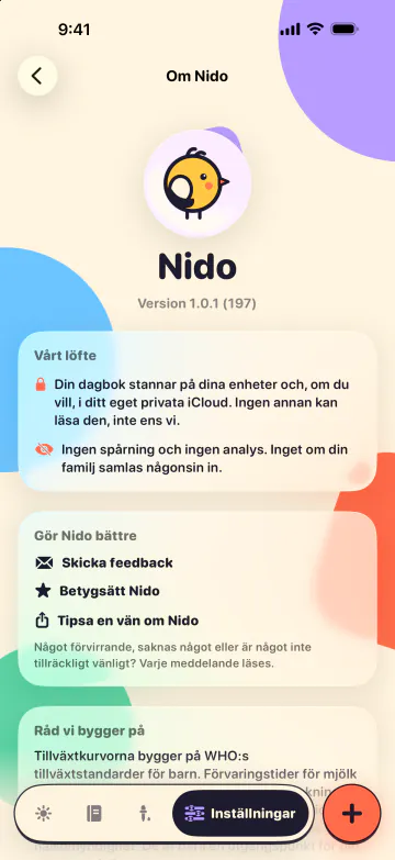 Ingen reklam. Inget konto.