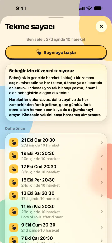 Tekme sayacı