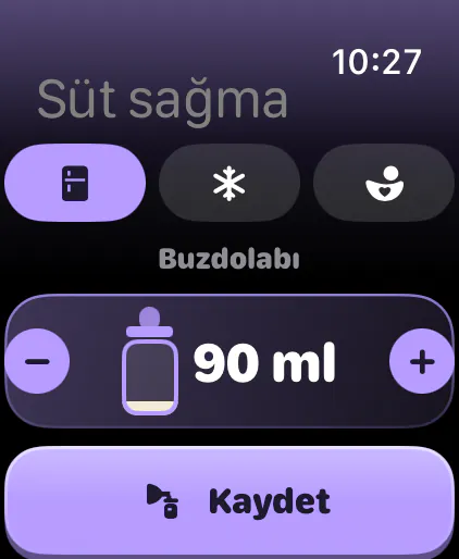 Süt stokuna sağma