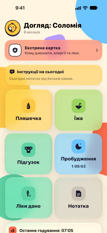 Режим няні