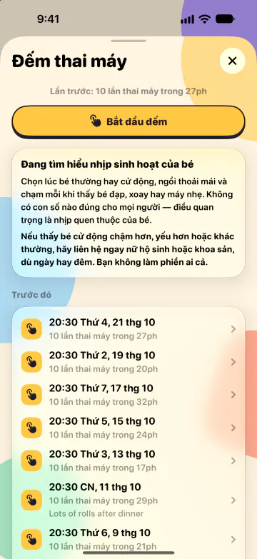 Đếm thai máy