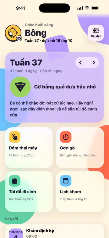 Đang mang thai? Bắt đầu tại đây